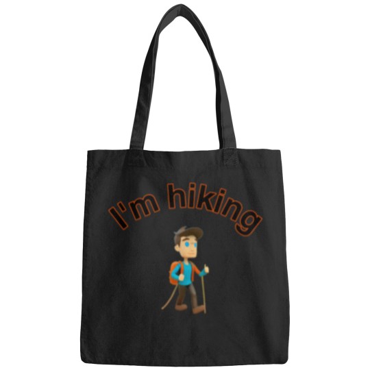 Discover Hiking-The-World T-Shirt Bags
