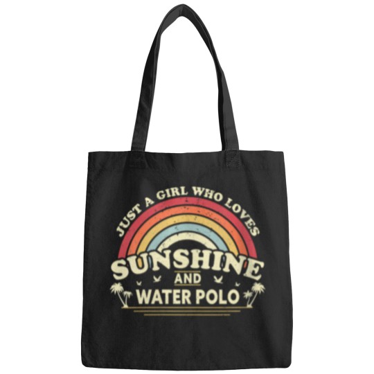 Discover Womens Water Polo Shirt. A Girl Who Loves Sunshine And Water Polo Bags