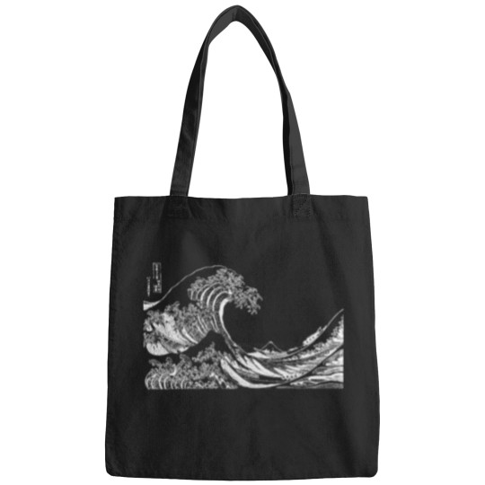 Discover Famous The Great Wave By Katsushika Hokusai Bags