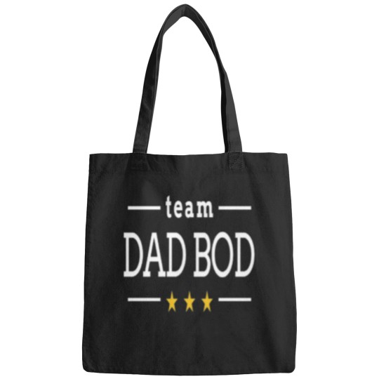 Discover Team dad bod 1 Bags