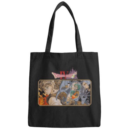 Discover Dragon-Quest-4-Famicom-Cover-Art T-Shirt Bags
