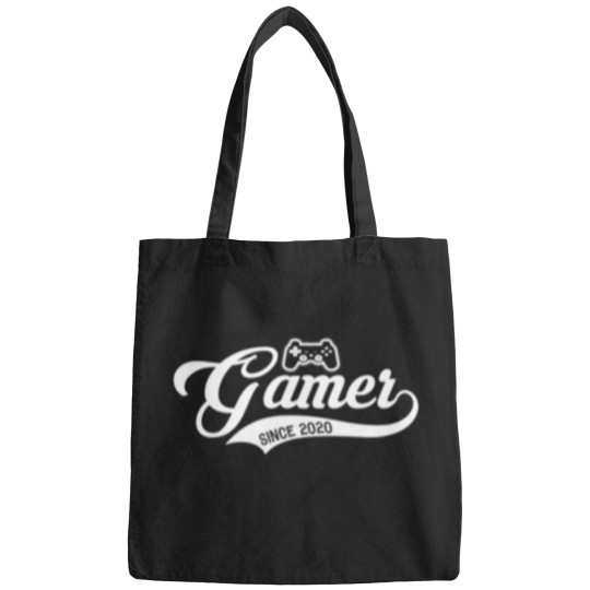 Discover Gamer-Since-2020 T-Shirt Bags