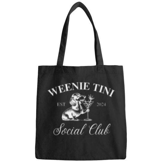 Discover Dachshund-Weenie-Tini-Social-Club-Sweatshirt Bags