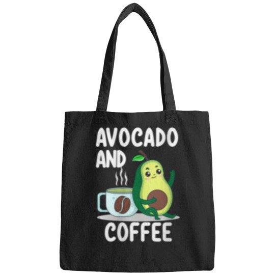 Discover Womens Avocado And Coffee Lover Gift Keto Vegan Vegetarian Avocado209 Michael Scott The Office Tv Show Yesh. Black White Bags