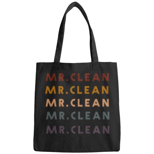 Discover 8008-Mr.-Clean-Retro-T-Shirt Bags