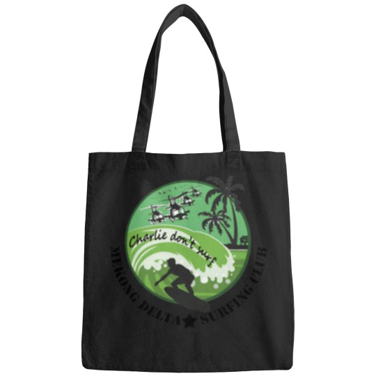 Discover Mekong-Delta-Surf-Club-(Army-Issue)-2 T-Shirt Bags