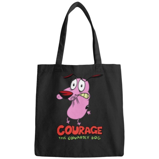 Discover scare The courage Pink color animalgift for fans Bags