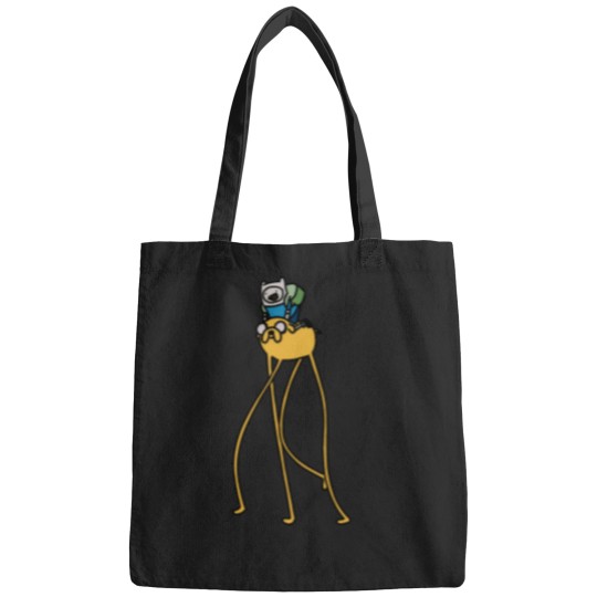 Discover Finn rides on Jake Adventure Time Bags
