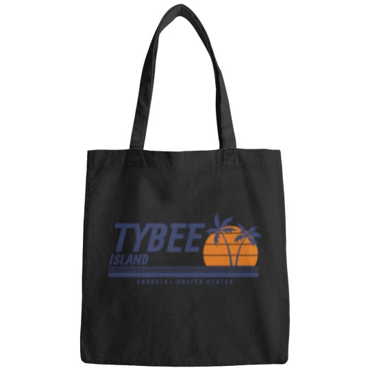 Discover Tybee-Island T-Shirt Bags