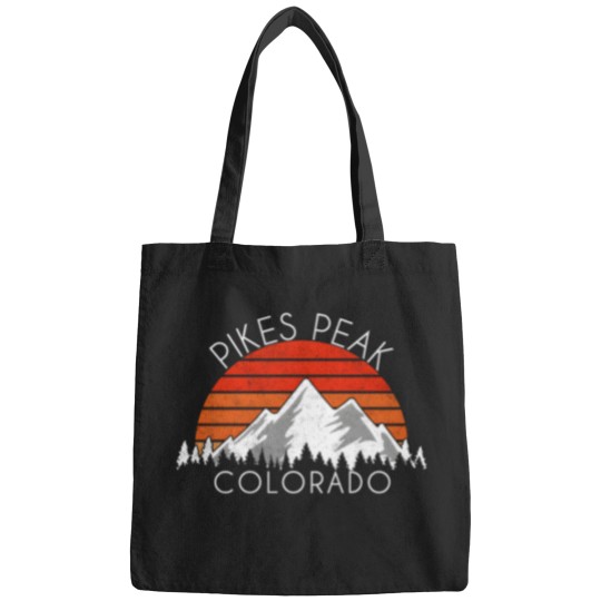 Discover Pikes Peak Colorado Distressed Bags