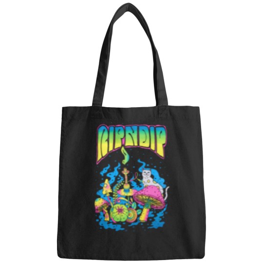 Discover Mushroom-Forest T-Shirt Bags