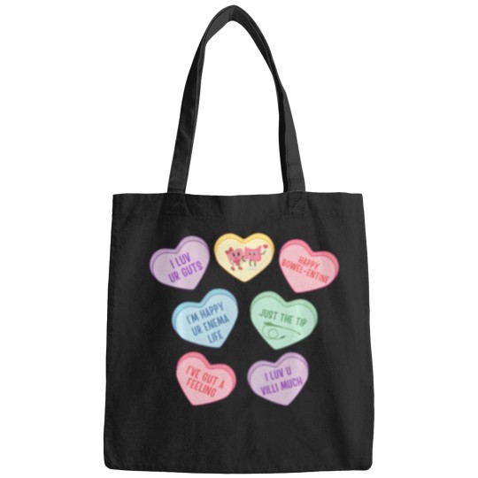 Discover Valentine Gi Nurse Endo Heart Candy Nurse Gastroenterologist Bags