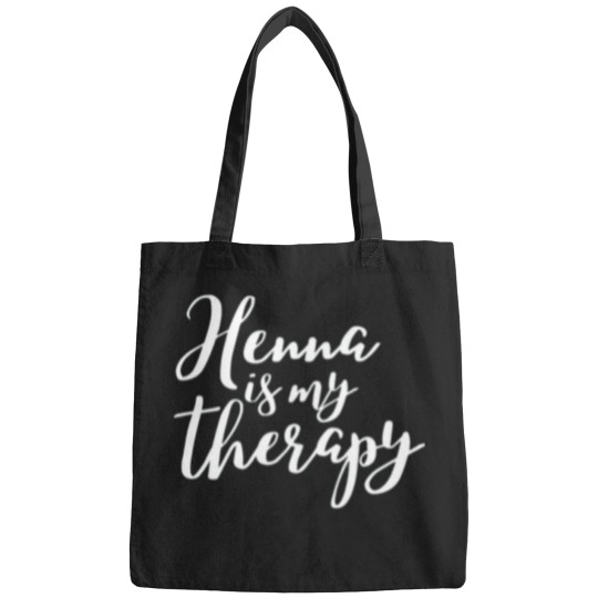 Discover Henna is my therapy Bags