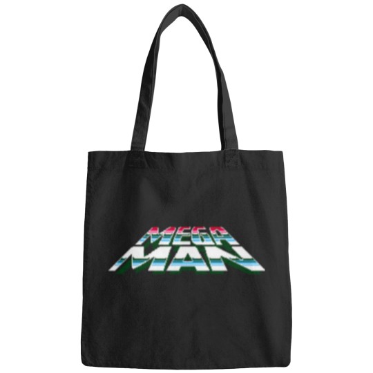 Discover Megaman logo Bags