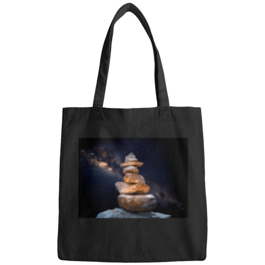 Discover Zen Rocks And Milkyway Active T-Shirt 116 Bags