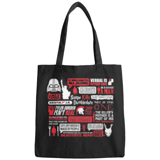 Discover Movie Spoilers Funny Bags, Men's Women's Sizes (wtb-094)