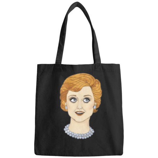Discover Angela Lansbury handdraw Bags
