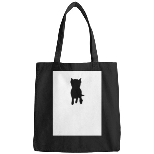 Discover Cool classy Blacks and white pitbullstaffy terrier Blacks and white Bags