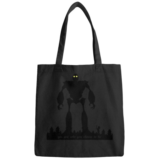 Discover Iron-Giant---Choose-Who-You-Are T-Shirt Bags