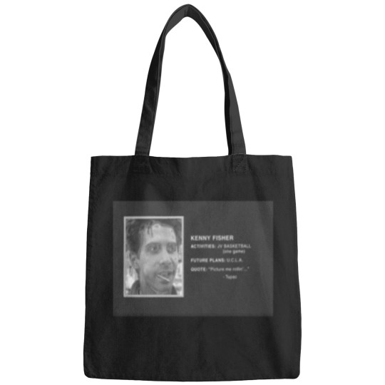 Discover Kenny-Fisher-T T-Shirt Bags