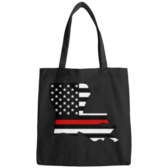 Discover Louisiana Thin Red Line Bags