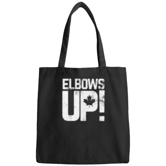 Discover ELBOWS UP! CANADA Bags