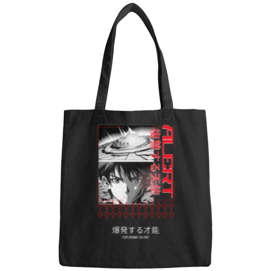 Discover aesthetics japaneses animes retro vintages exploding Bags