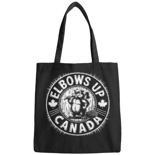 Discover Elbows Up Canada Bags