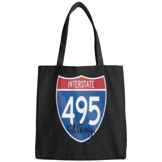 Discover 495 Sign Strong Long islands New York Interstate Long islands New York Raised Me Bags