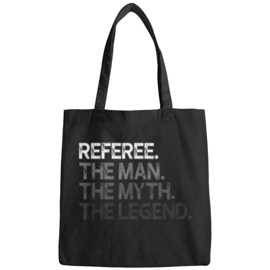 Discover Referee-Gift-Man-Myth-The-Legend-T-Shirt Bags