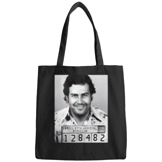 Discover Pablo Escobar Mugshot Premium Bags