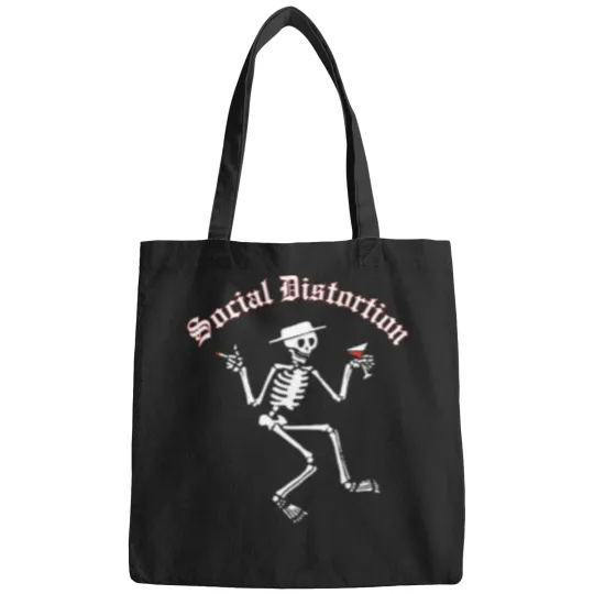 Discover Social Distortion Skull Art Bags