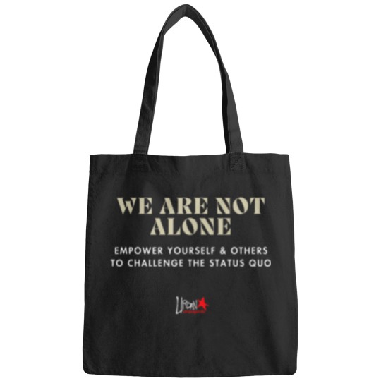 Discover Urban Propaganda - We are NOT alone Bags