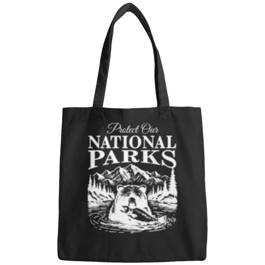 Discover Support National Parks - Subtle Anti Trump Bags