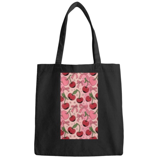 Discover Bows And Cherries (2) skeleton bike160png Bags