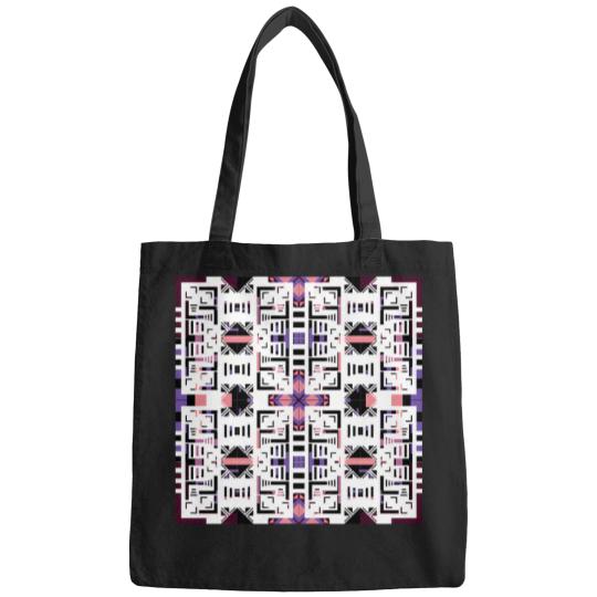 Discover The Modern Abstract Design In Fabric Seamless Pattern Bags