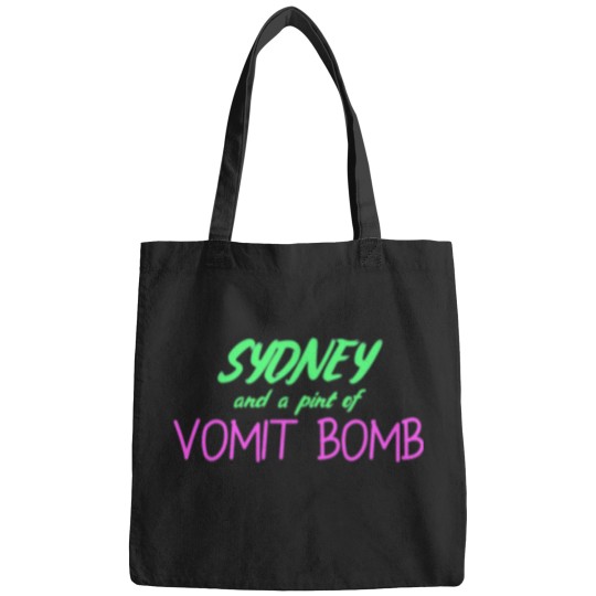 Discover Sydney and a pint of Vomit bombs Bags