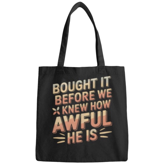 Discover teslas Bumper Bought it Before We Knew How Awful He Is Bags