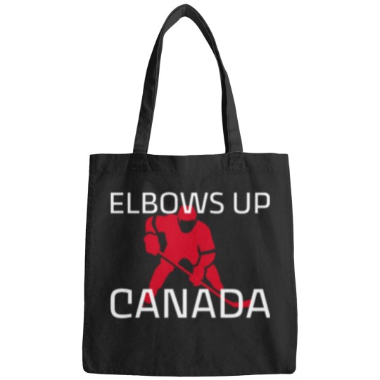 Discover Elbows Up Canada Bags