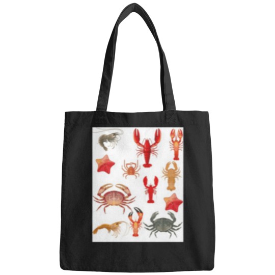 Discover Crustaceancore  Blue Bags