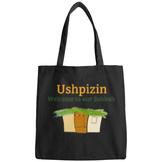 Discover Ushpizin  Welcome To our Sukkah  Sukkot Jewish Holiday Bags