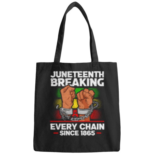 Discover Juneteenth Breaking Every Chain Since 1865 African American Bags