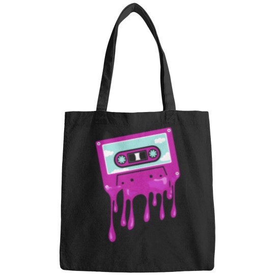 Discover Throwback Music Cassette Tape 1990S 80'S Bags