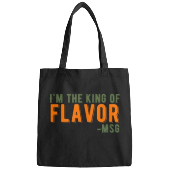 Discover MSG King Of Flavor Funny Uncle Roger Quote Bags