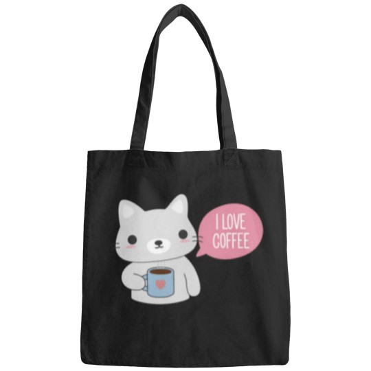 Discover Cute Coffee Cat Bags