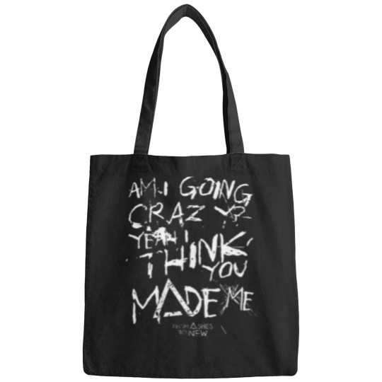 Discover From-Ashes-To-New---Crazy----Merchandise-T-Shirt Bags