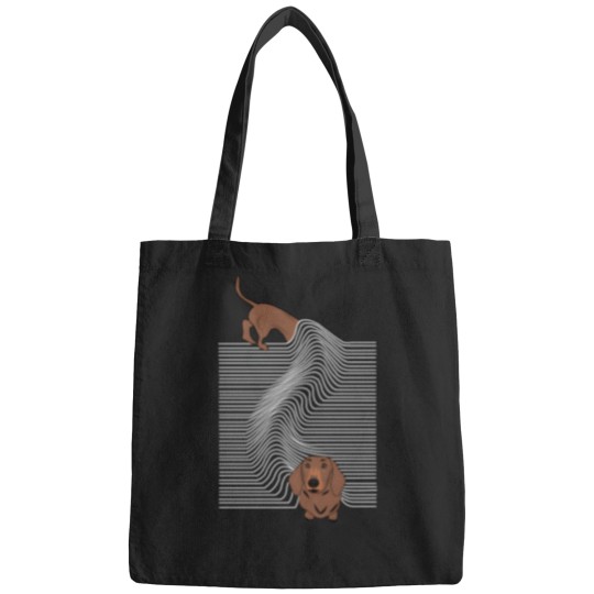 Discover Super Long Undercover Dachshund Funny Wiener Dog Bags