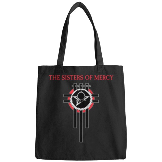 Discover Funny Love The Sisters Of Mercy Logo Music Favorite T-Shirt Bags