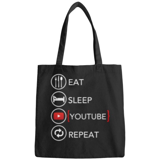 Discover Video Blogger Vlogger Like Subscribe Podcaster Bags