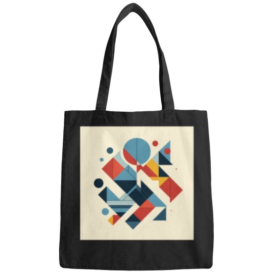 Discover Alive-Bauhaus-Design T-Shirt Bags